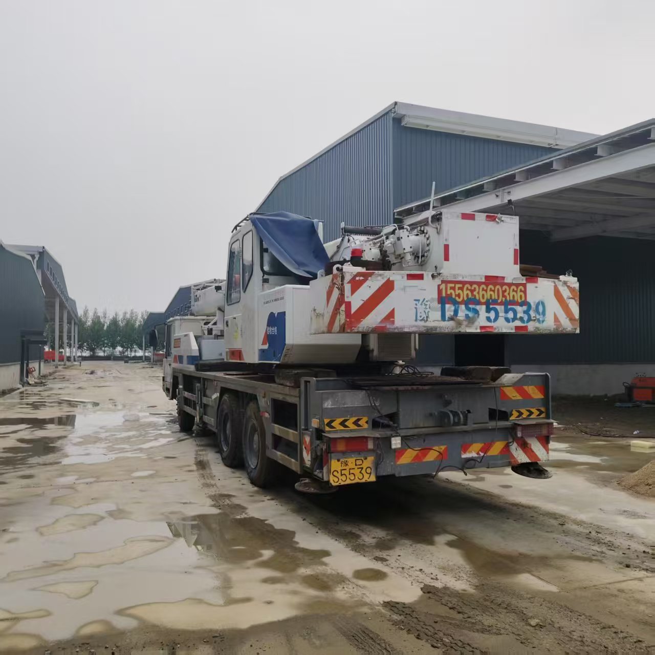 2013 Used ZOOMLION 25V4 25 Ton Truck Crane 2