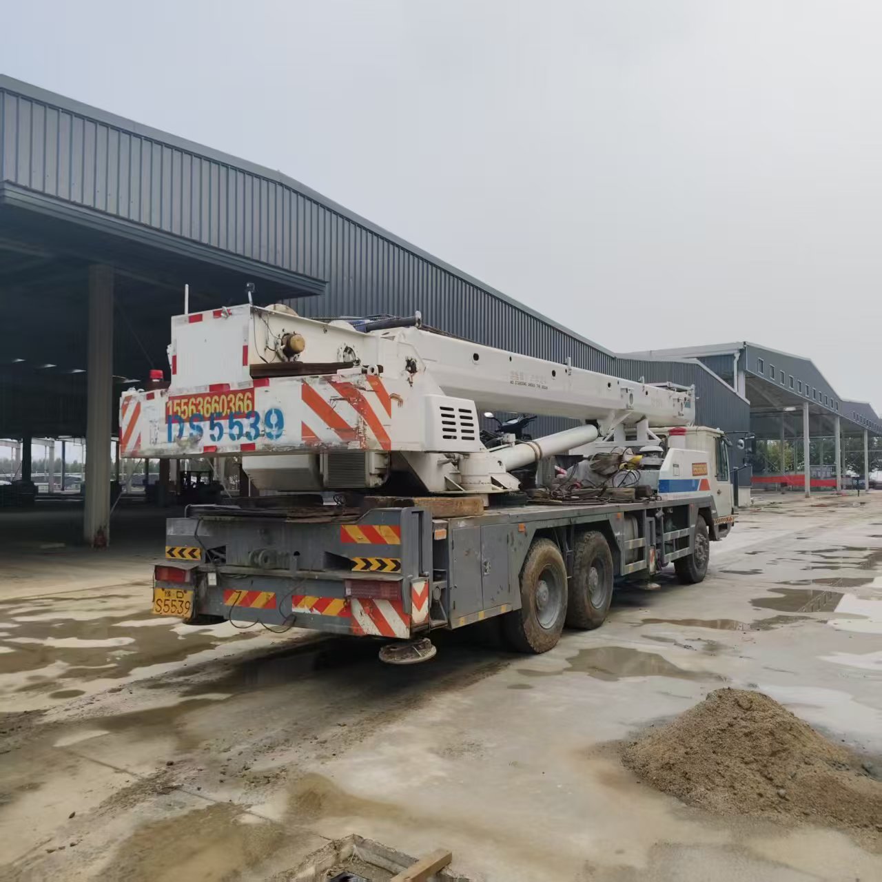 2013 Used ZOOMLION 25V4 25 Ton Truck Crane 3