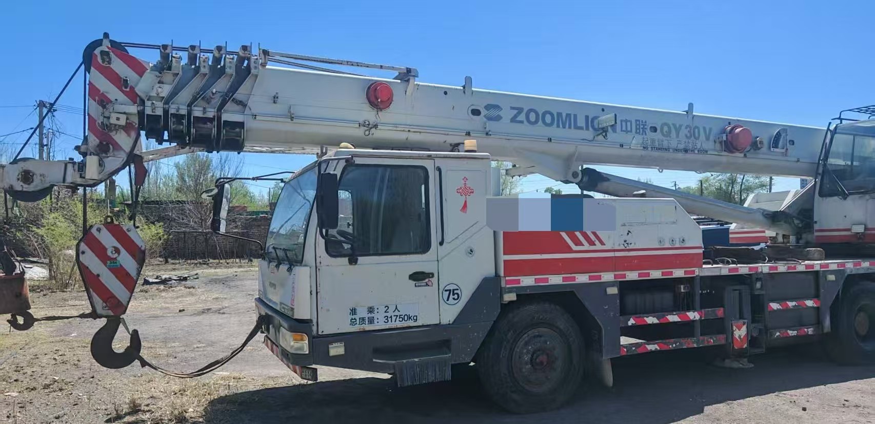 2009 Used ZOOMLION 30 Ton Truck Crane