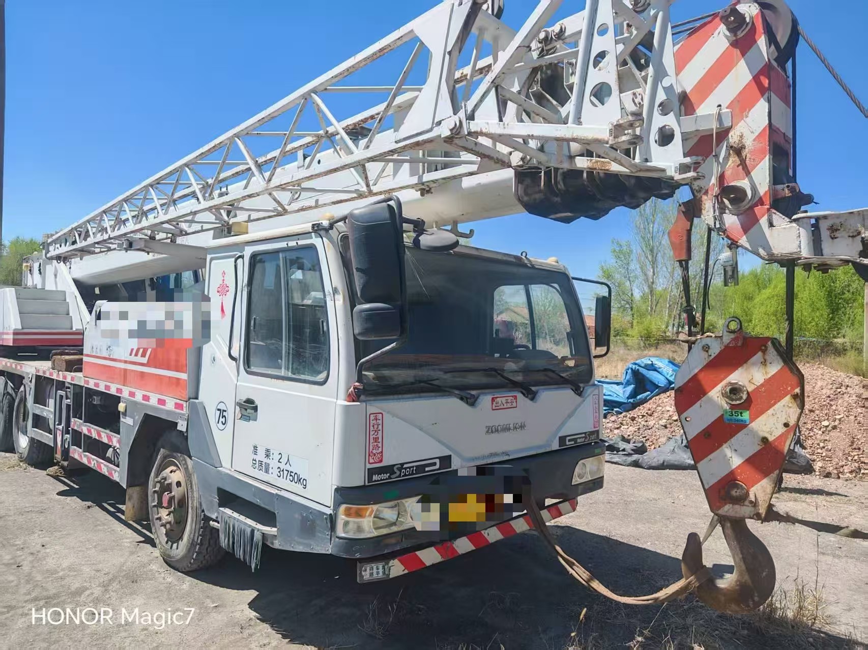 2009 Used ZOOMLION 30 Ton Truck Crane 4
