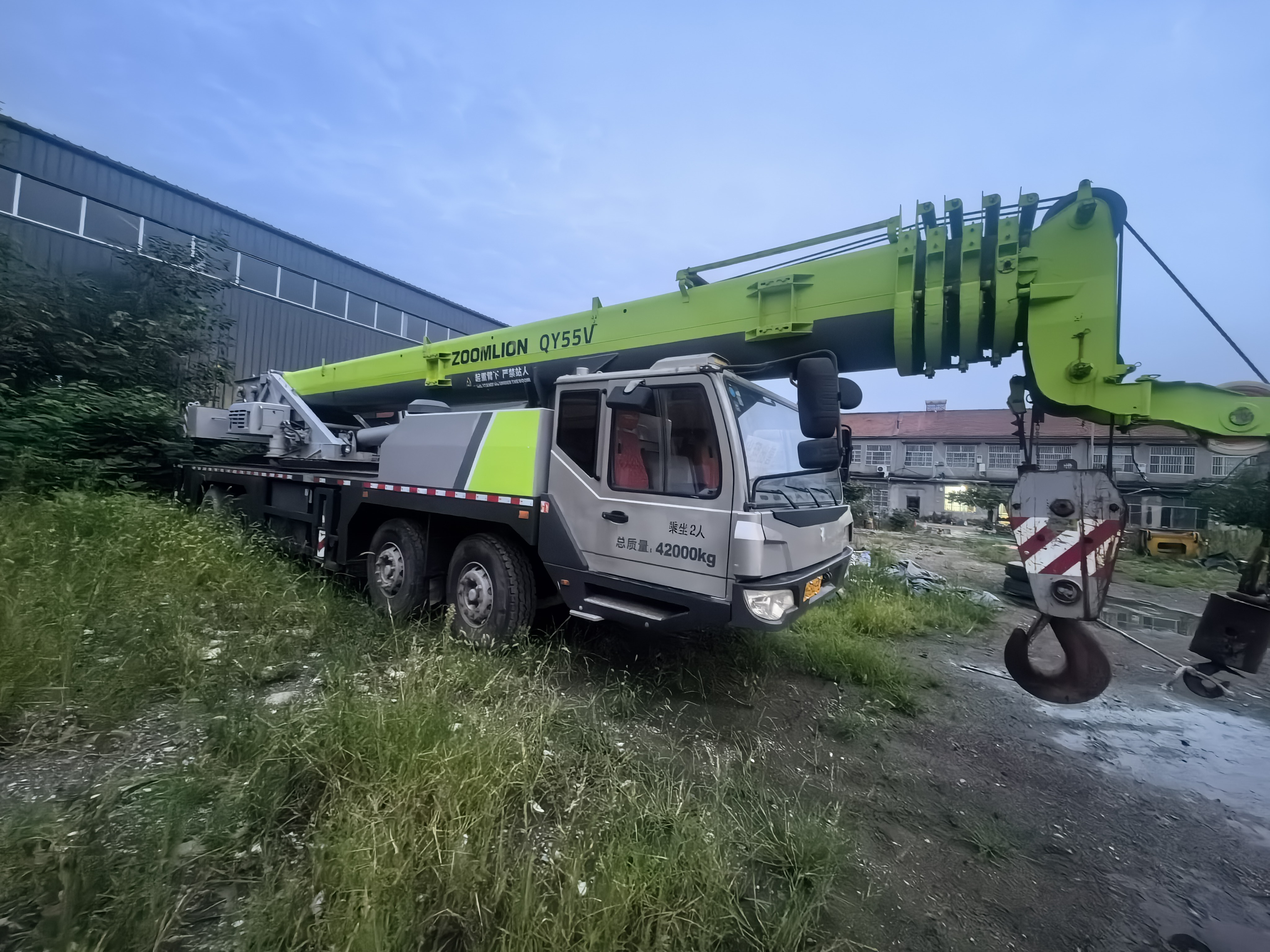 2018 Used ZOOMLION 55 Ton Truck Crane