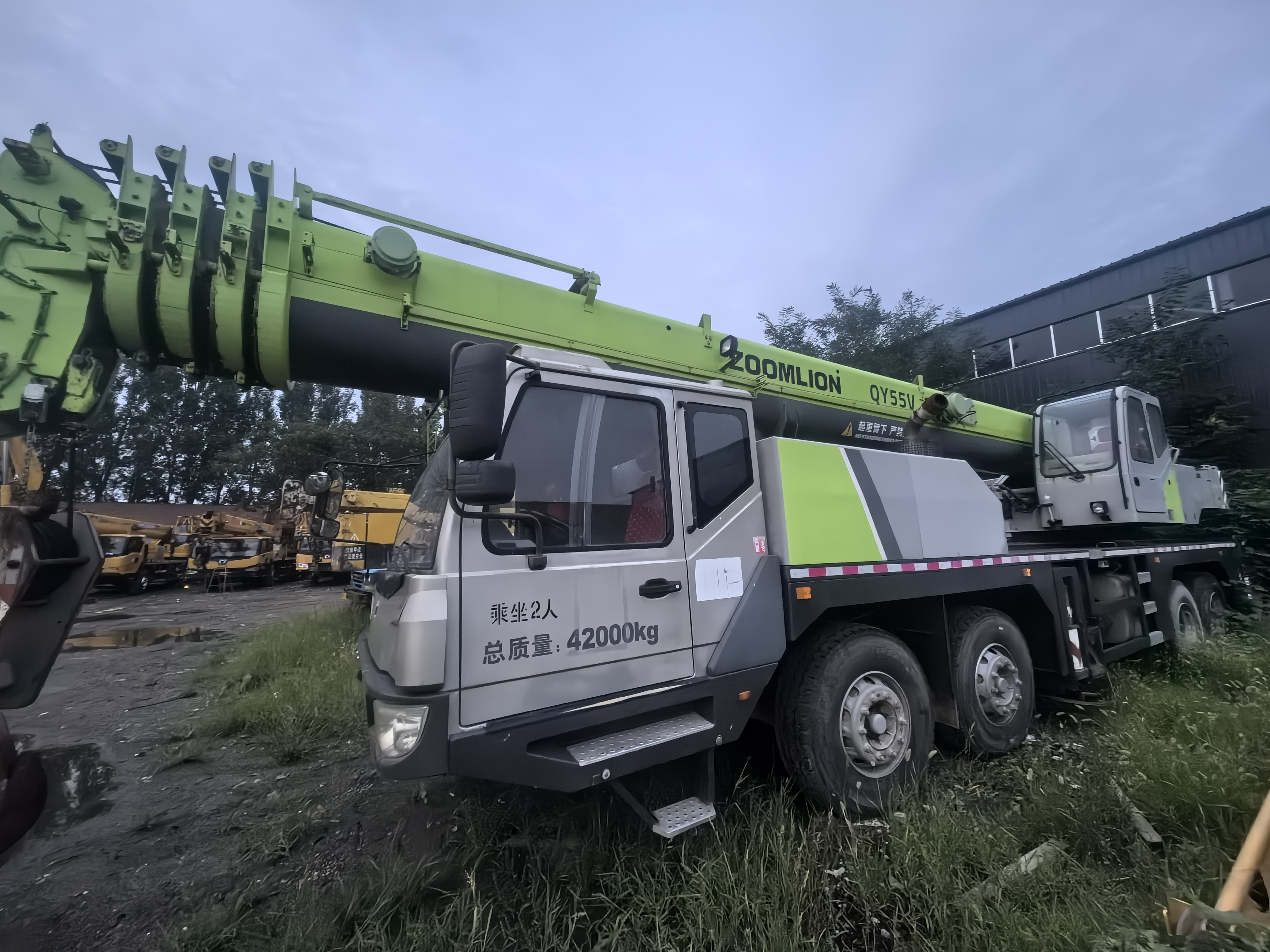 2018 Used ZOOMLION 55 Ton Truck Crane 2