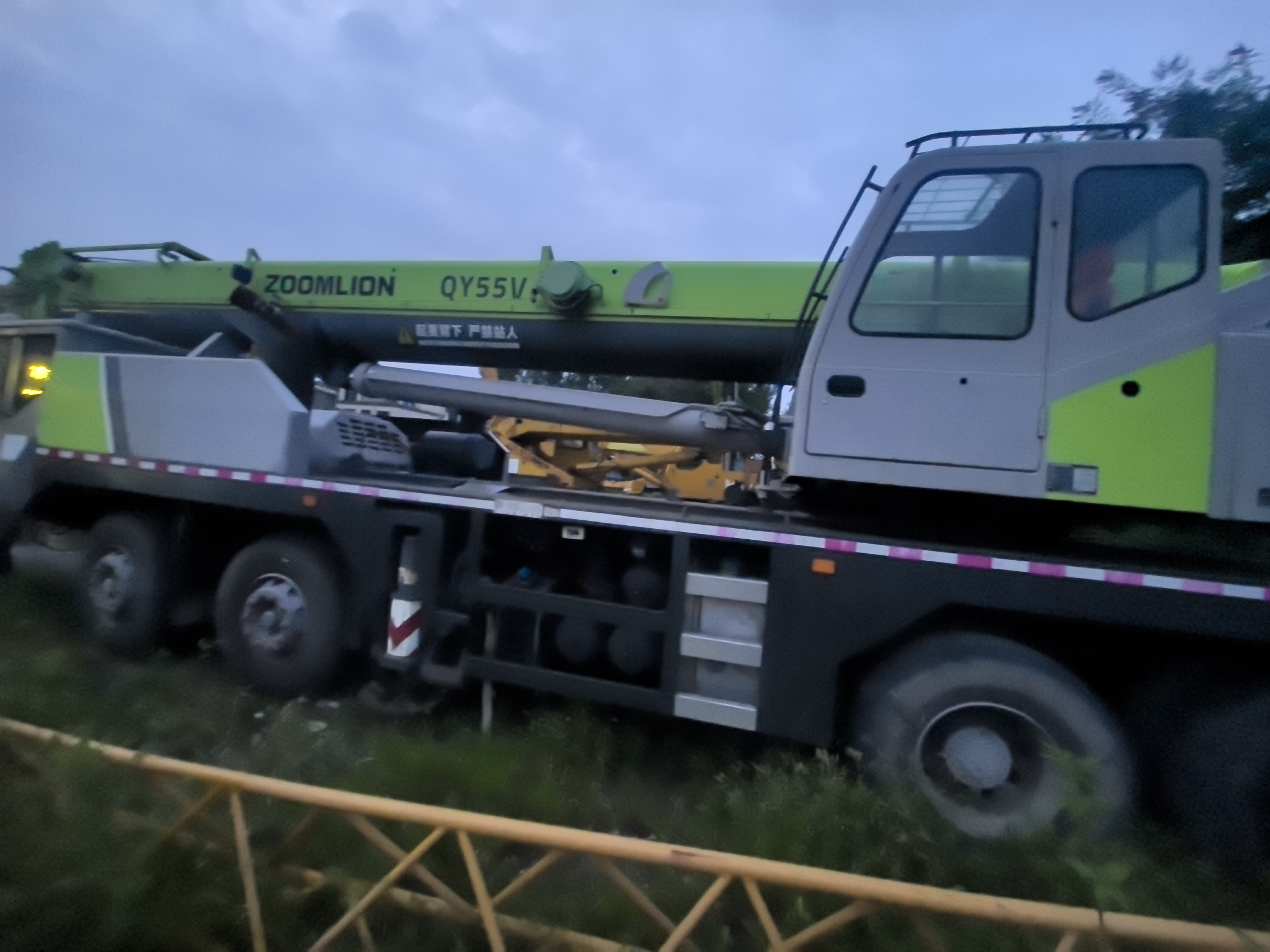 2018 Used ZOOMLION 55 Ton Truck Crane 4