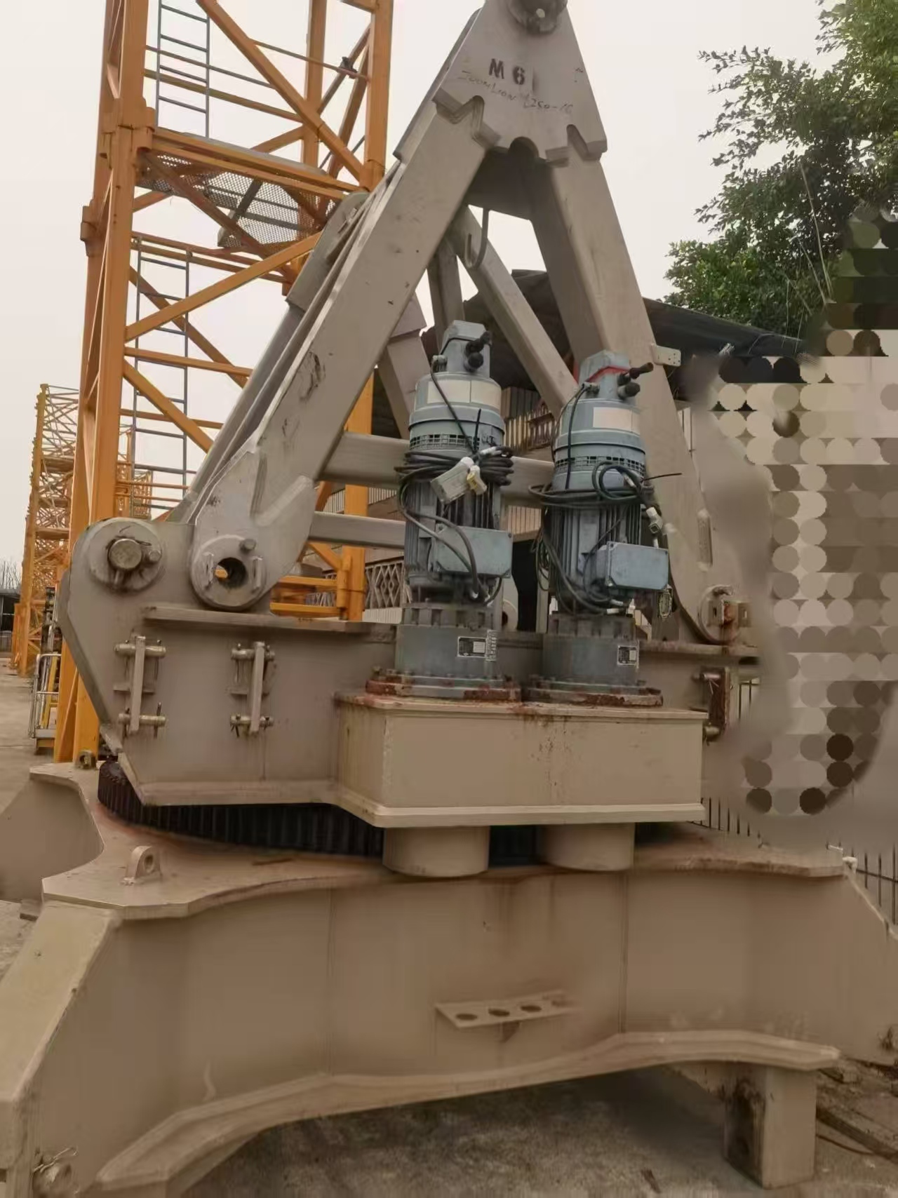 2022 Used ZOOMLION L250-16 Luffing Jib Tower Crane