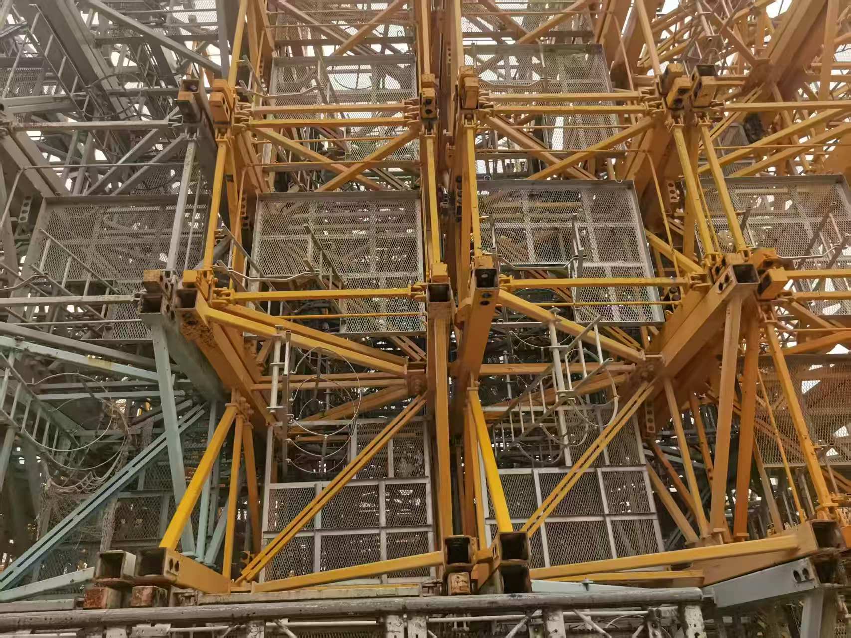 2022 Used ZOOMLION L250-16 Luffing Jib Tower Crane 6
