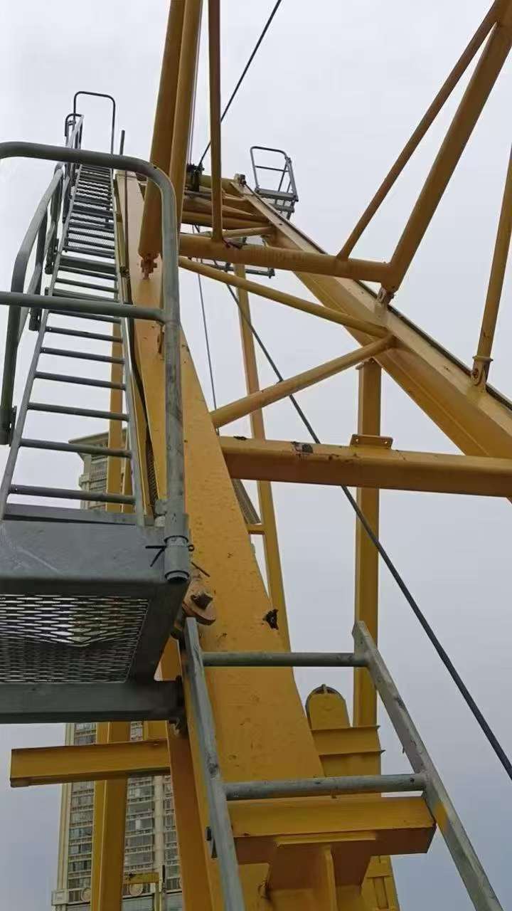 2021 Used ZOOMLION L250-20 Luffing Jib Tower Crane 3