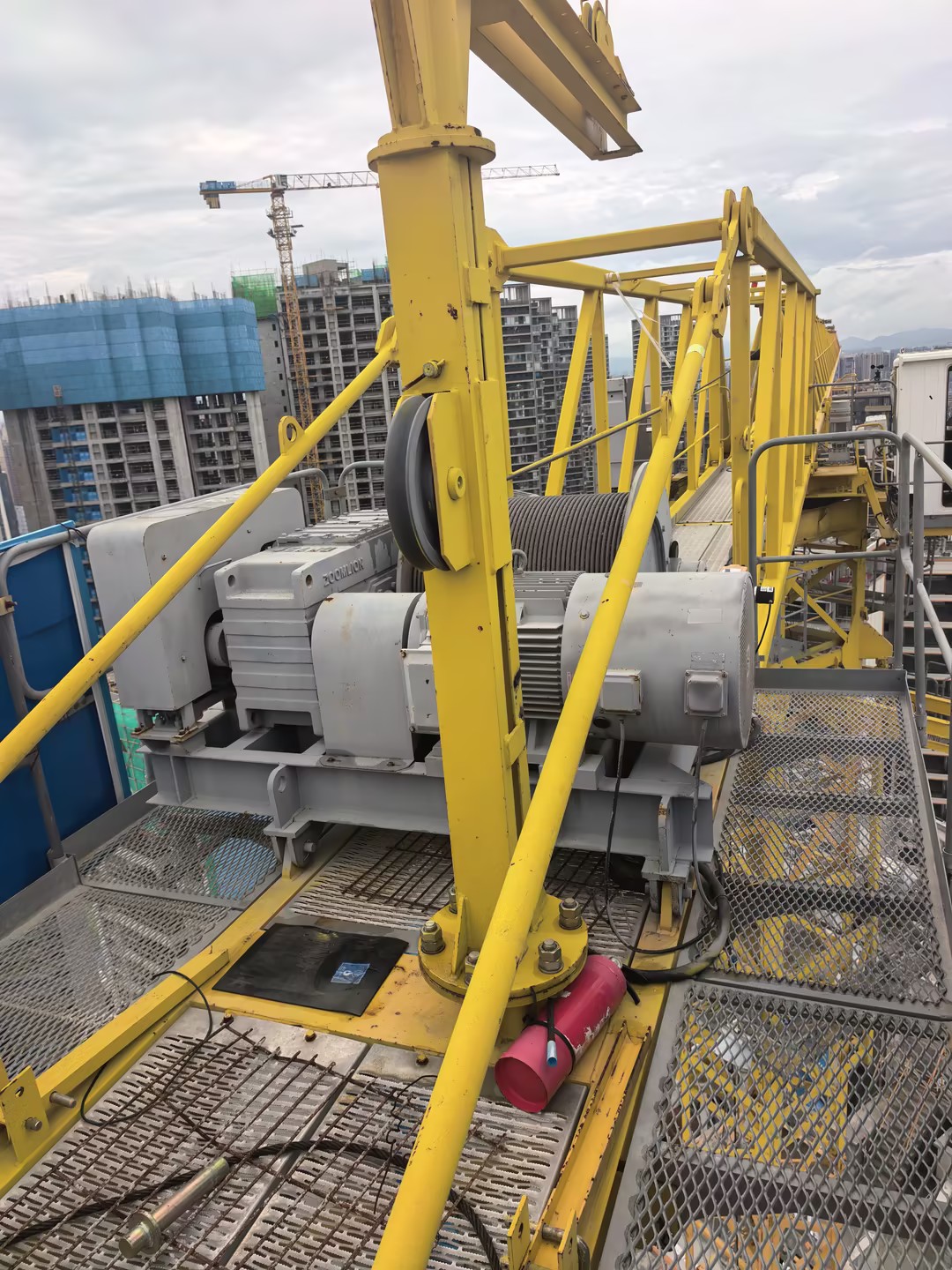2020 Used ZOOMLION W7020-12E Flat-Top Tower Crane 6