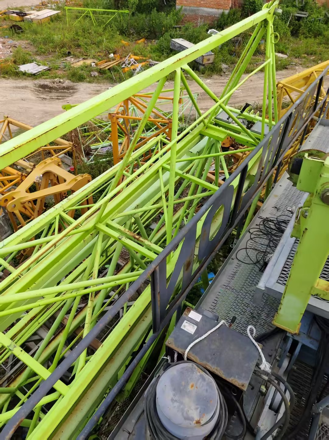 2021 Used ZOOMLION WA6015-8A Flat-Top Tower Crane 2